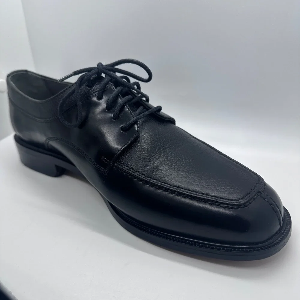 Men's‎ Florsheim Black Leather Lace Up Dress Shoes 18148-01 Size 10 D